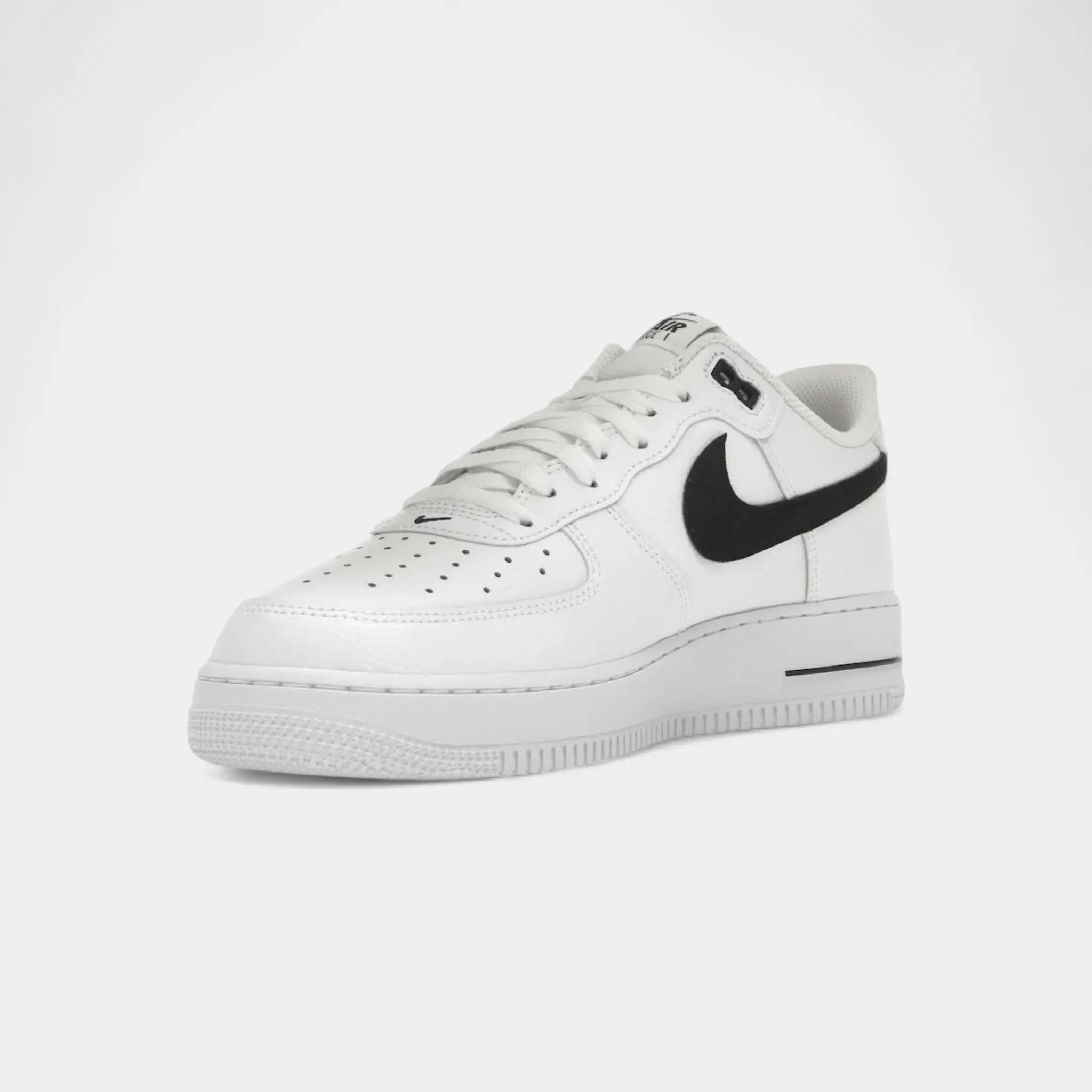 Nike Air Force 1 Low '07 LV8 White Black Bright Crimson 3/5
