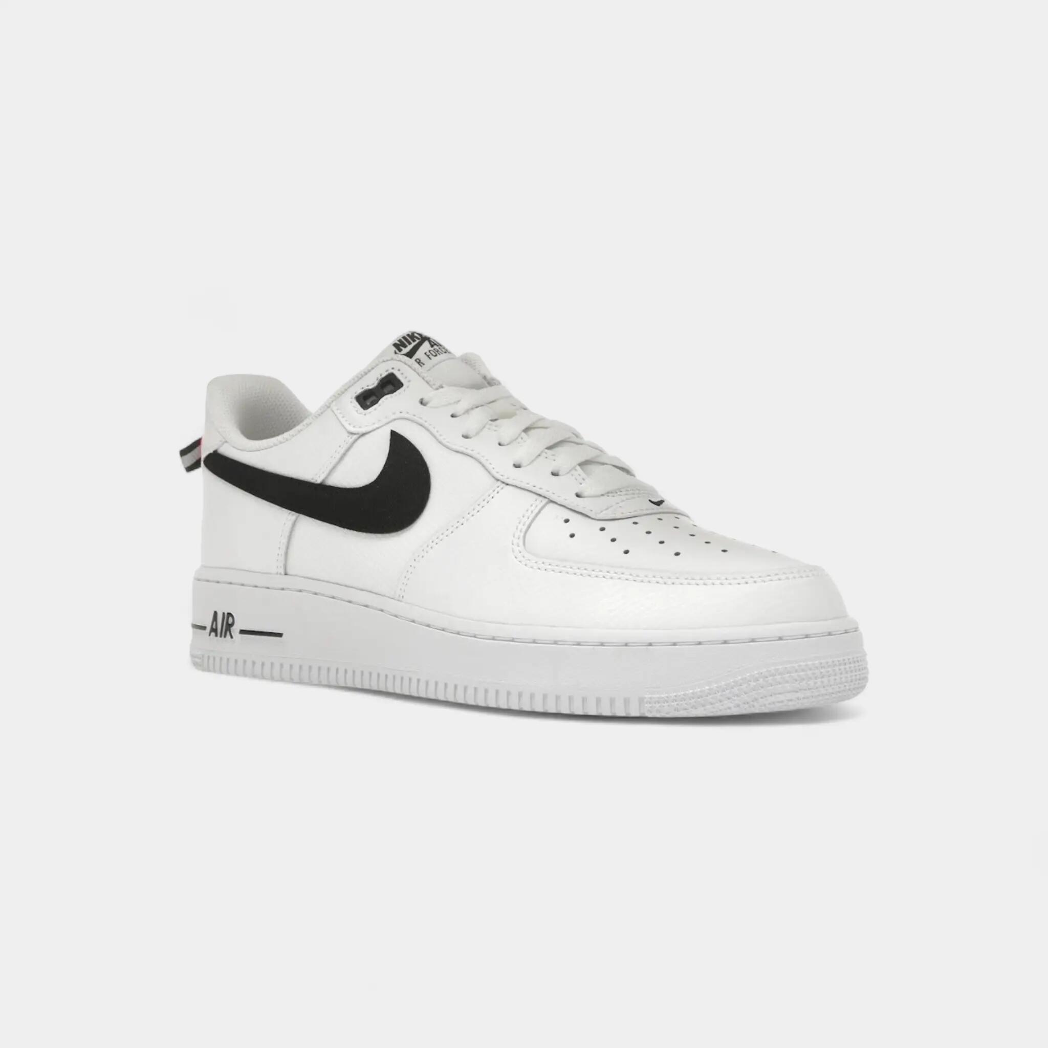 Nike Air Force 1 Low '07 LV8 White Black Bright Crimson 2/5