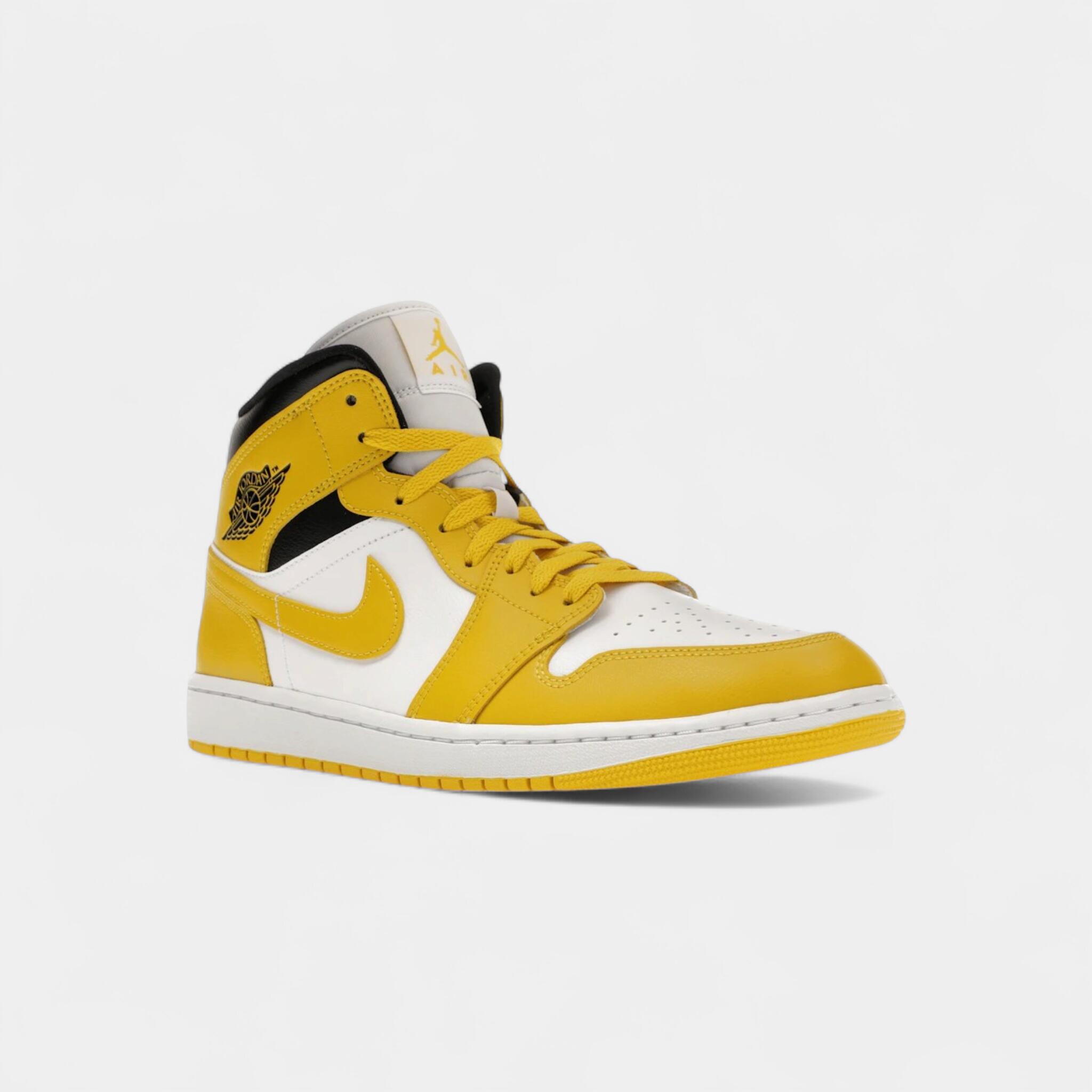 Jordan 1 Mid Vivid Sulfur (Women's) 2/4