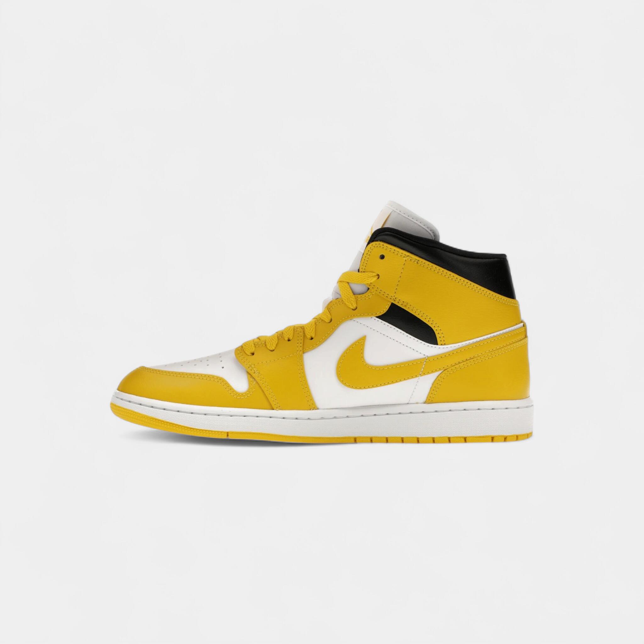 Jordan 1 Mid Vivid Sulfur (Women's) 4/4