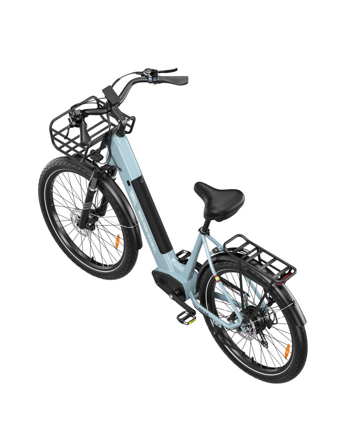 E-bike plegable ZWheel Urban Realm, 250W, 45Nm, 13.5Ah, 130km, azul 4/6
