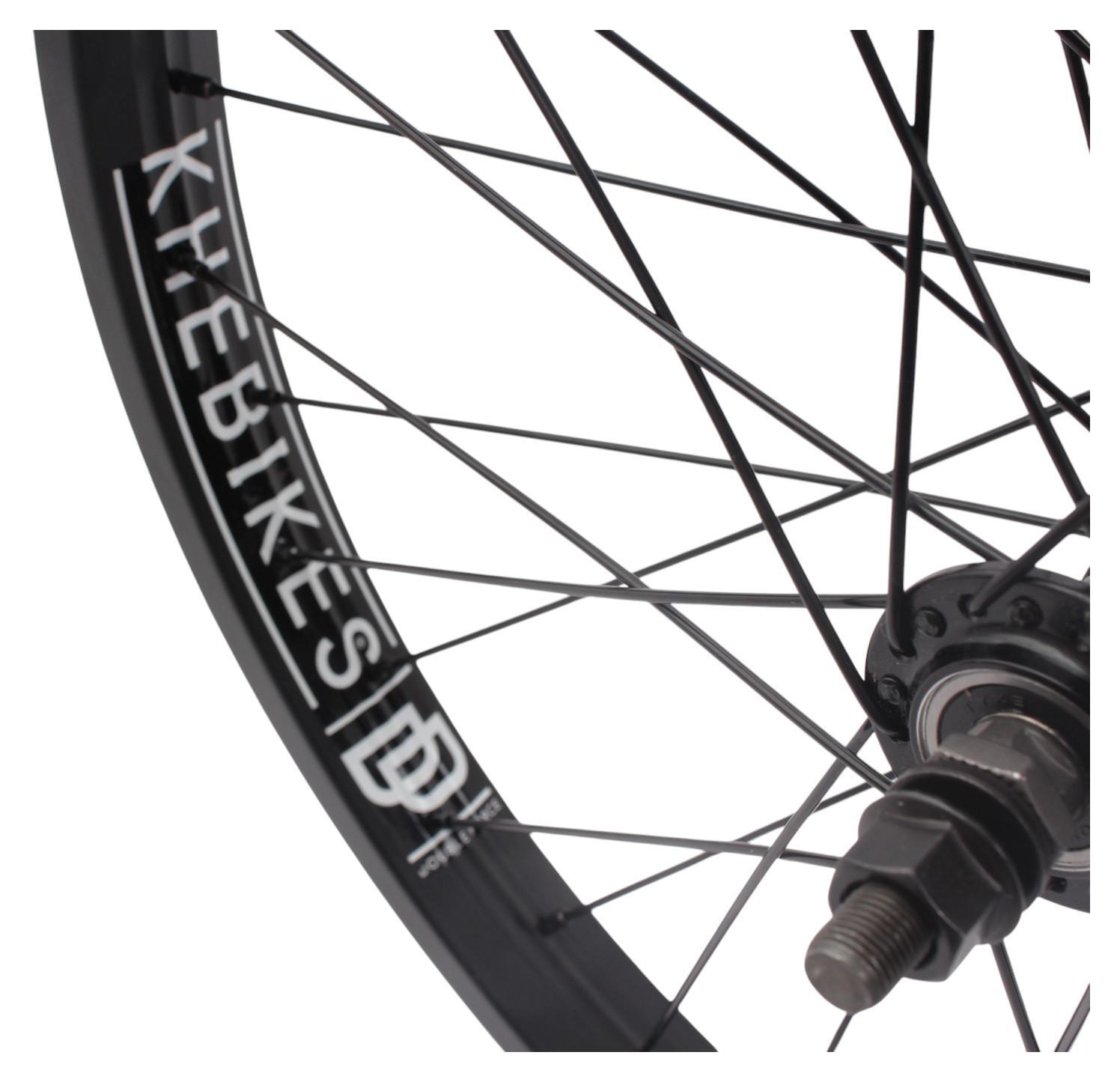 Roue avant BMX KHE MVP DD 10 mm noire 3/6