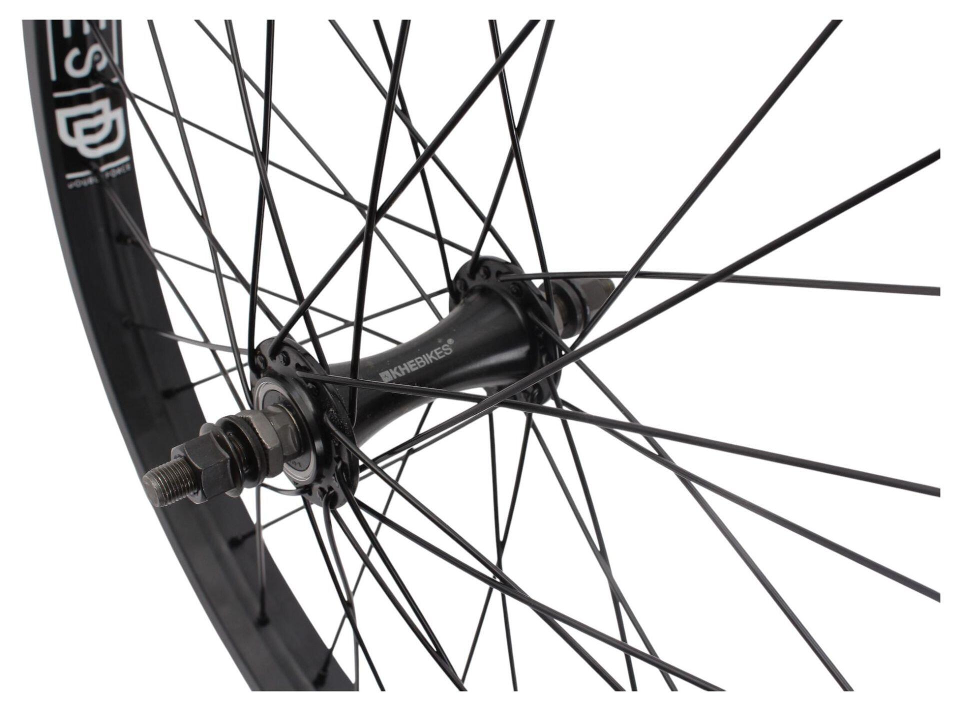 Roue avant BMX KHE MVP DD 10 mm noire 4/6