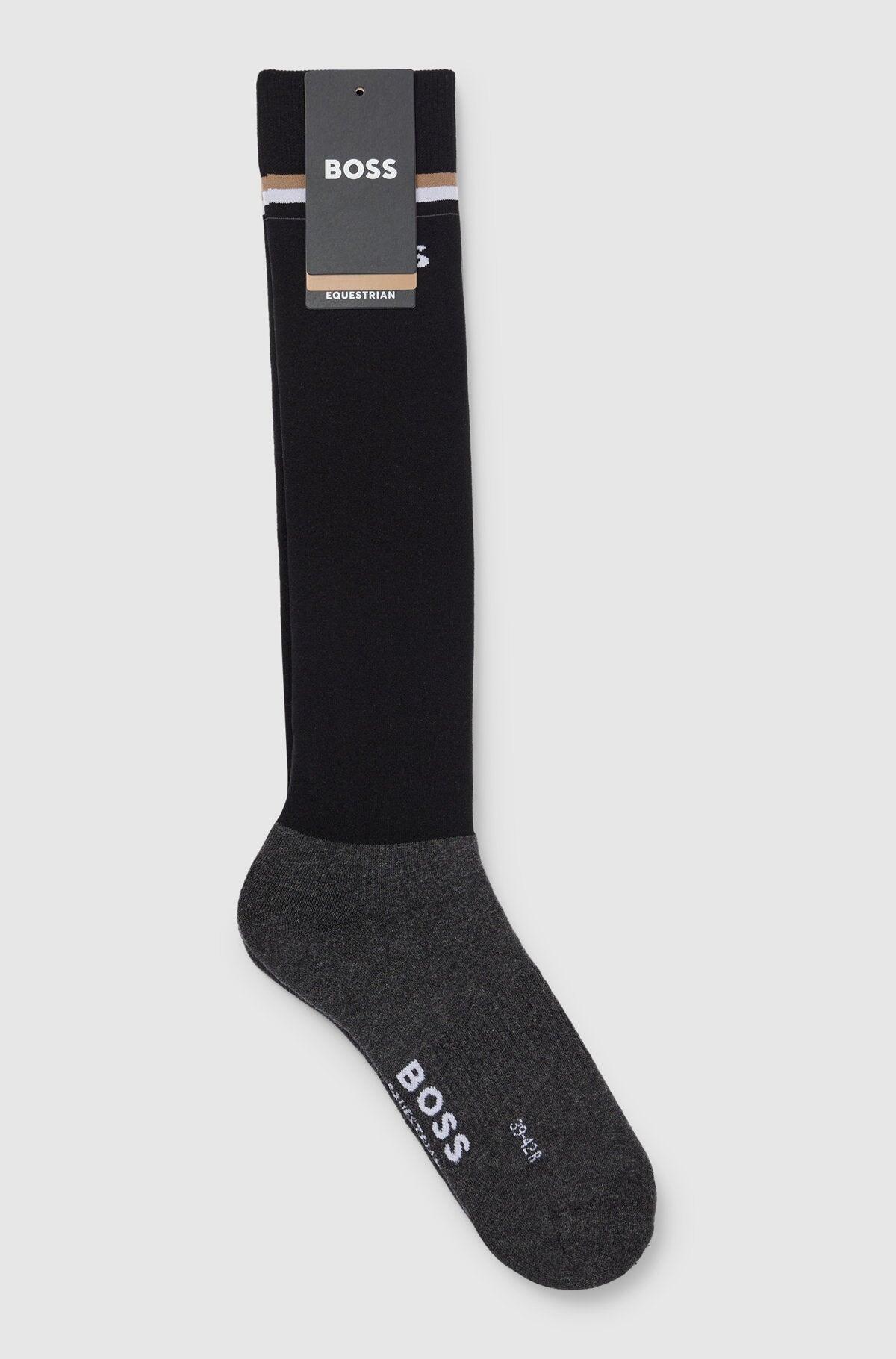 Meias para montar Boss Equestrian Classic 3/4