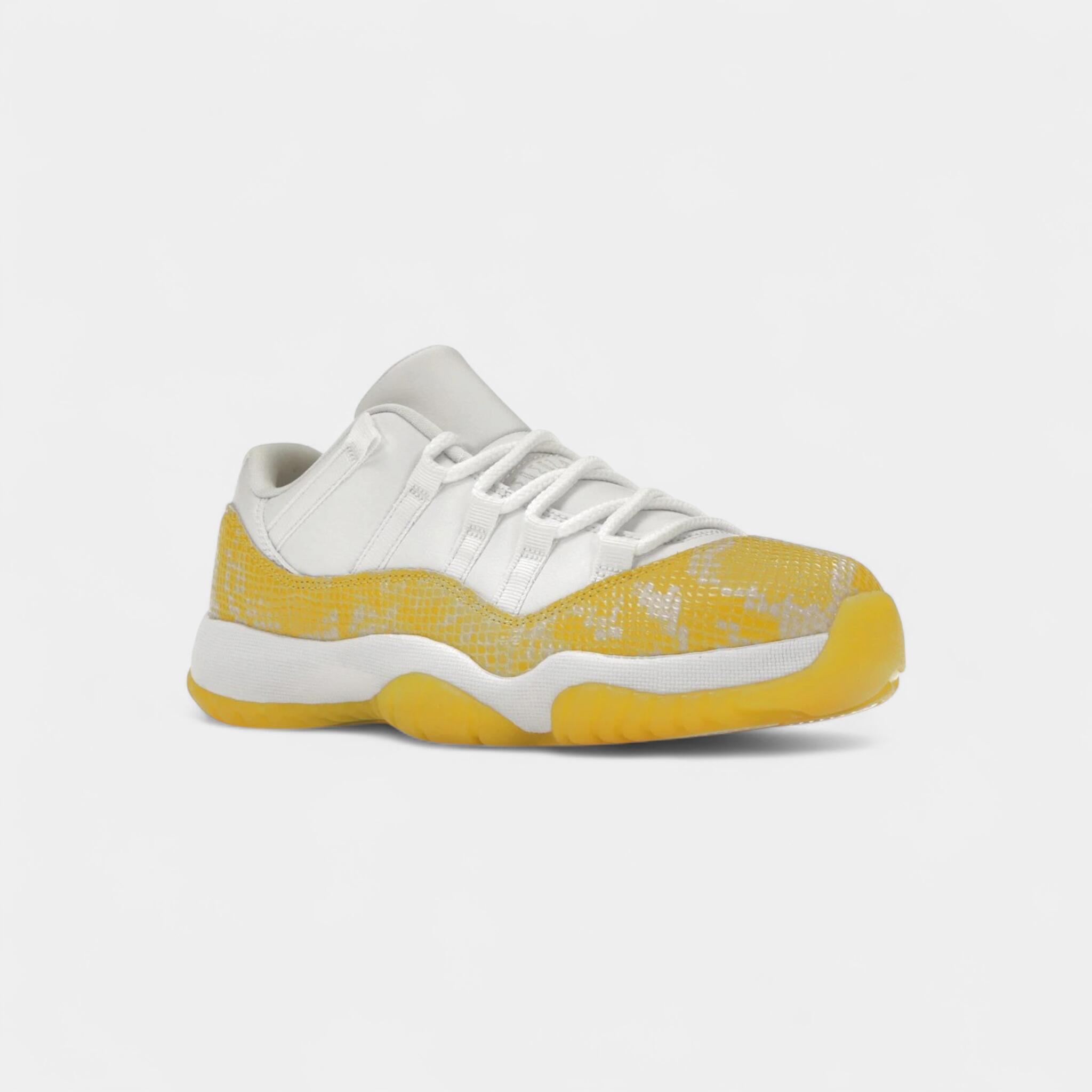 Jordan 11 Retro Low Yellow Snakeskin (Women's) 2/4