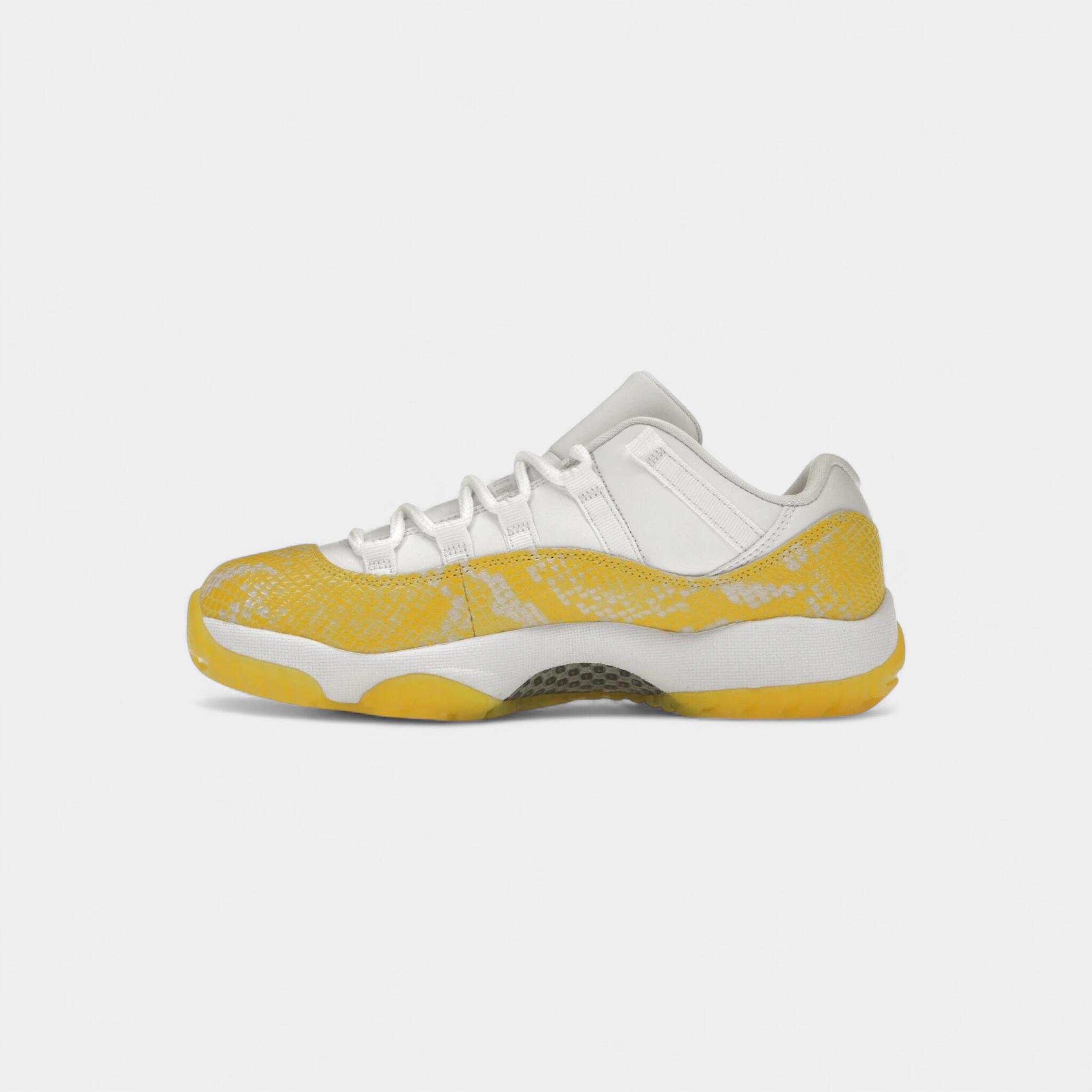 Jordan 11 Retro Low Yellow Snakeskin (Women's) 4/4
