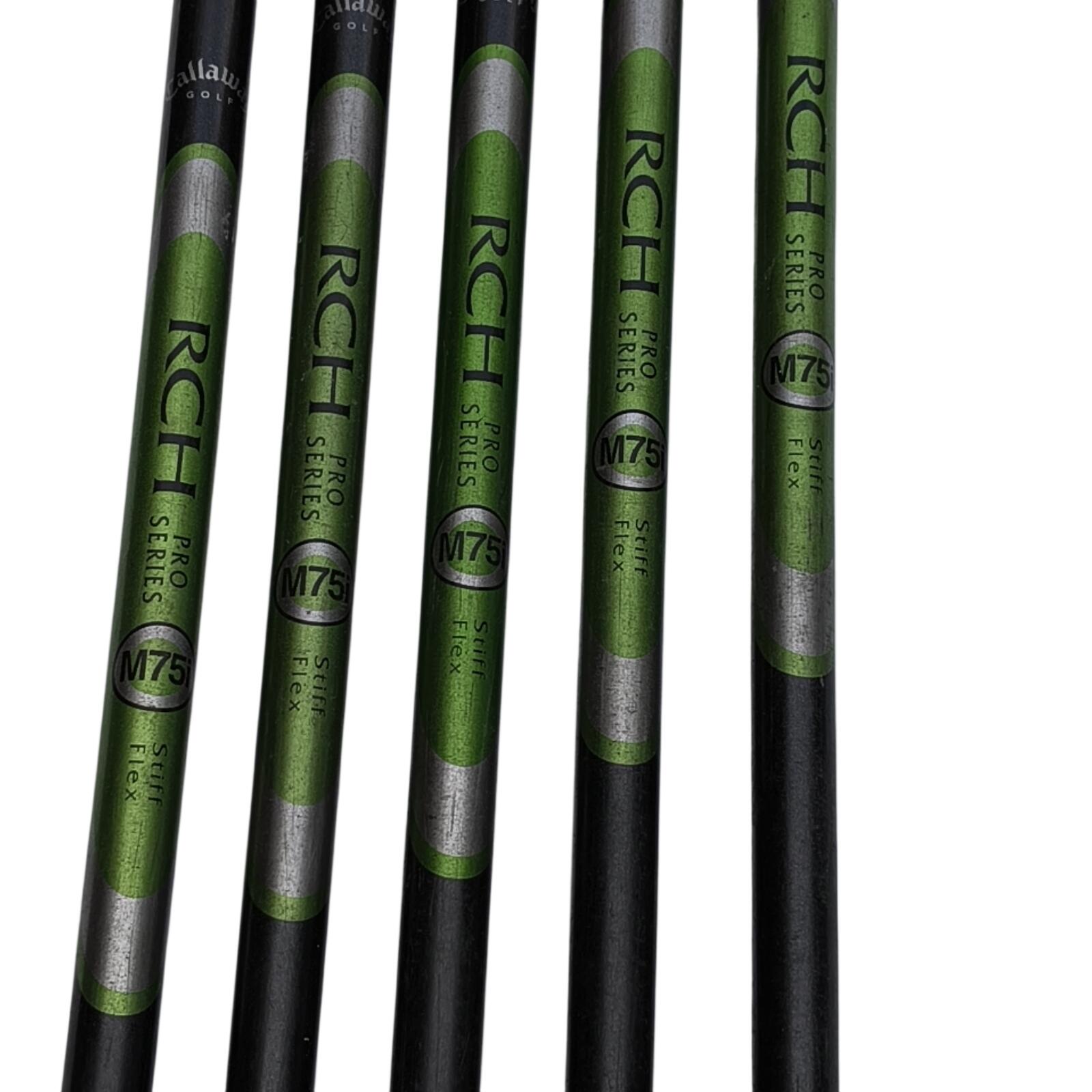 Callaway x 18 IJzerset / 6-PW / Flex Stiff / Staal 4/7