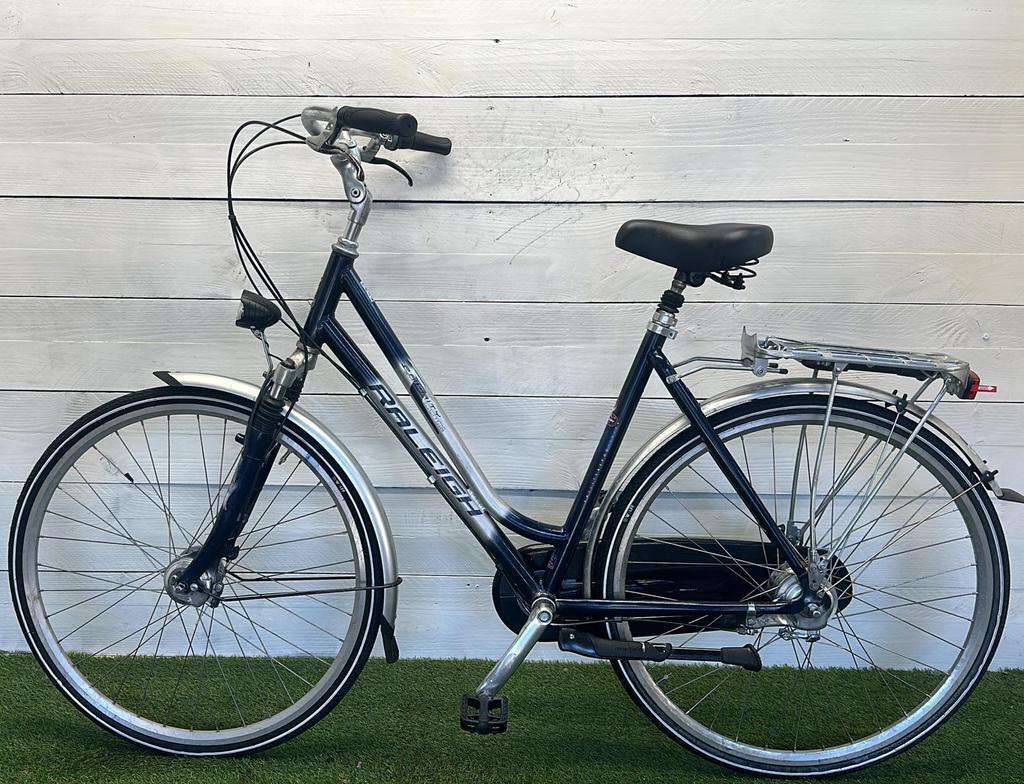 Raleigh stadsfiets 53 cm, 7 versnellingen, metal/grijs 2/3
