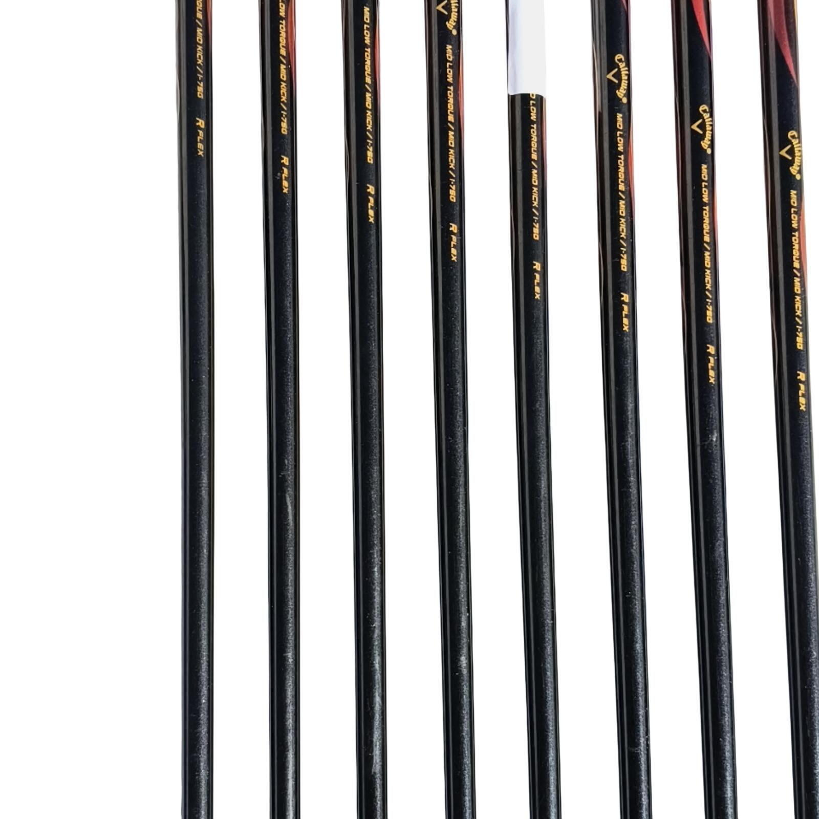 Callaway Diablo Edge IJzerset / 3-PW / Flex Regular / Grafiet 4/7