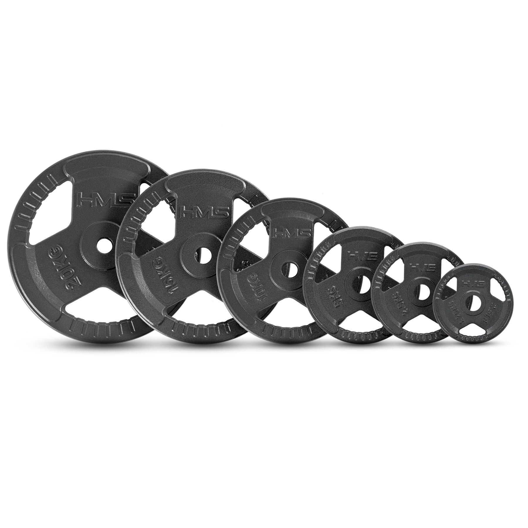 Disque Hammertone anthracite avec étrier de 31 mm HMS THM 6/7