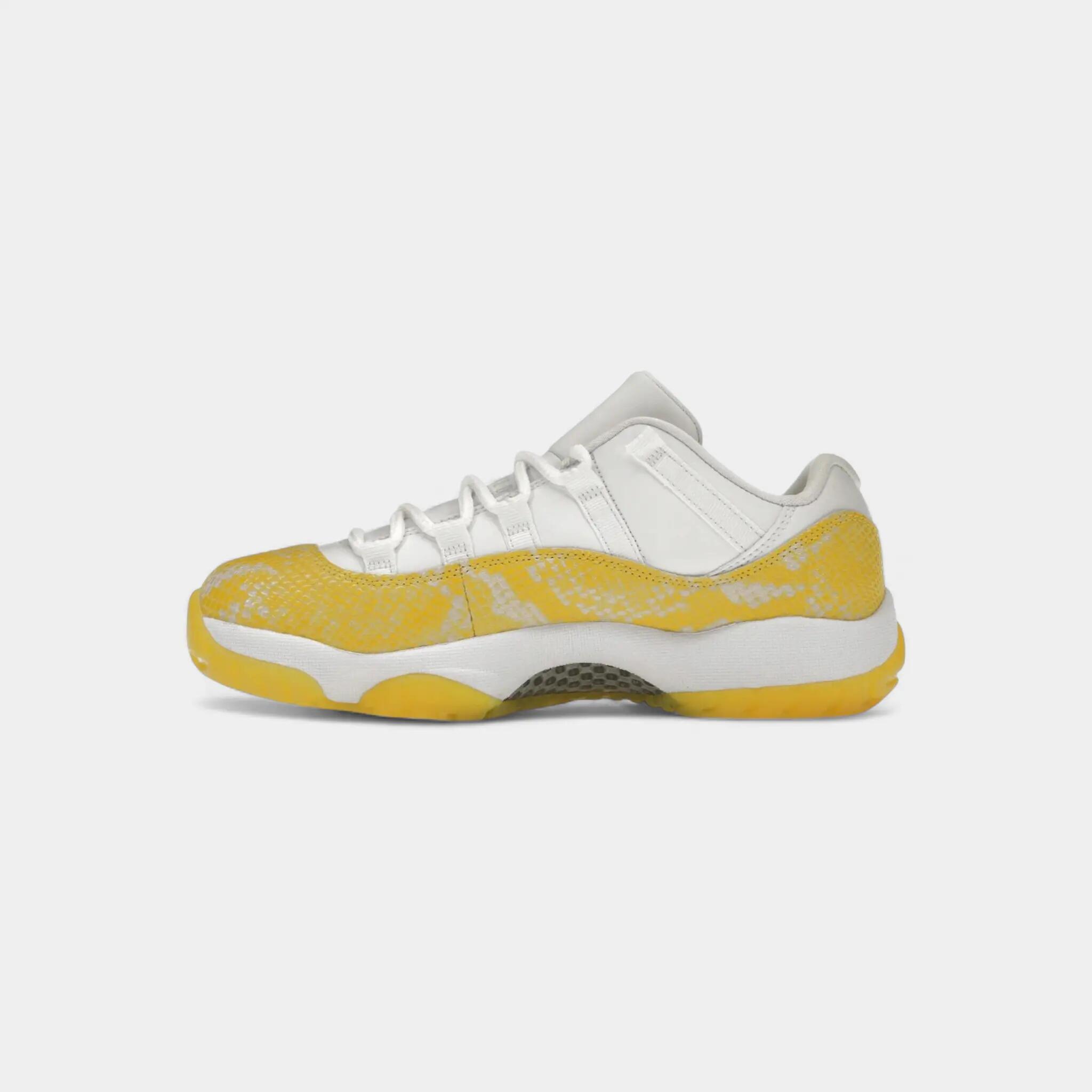 Jordan 11 Retro Low Yellow Snakeskin (Women's) 4/5