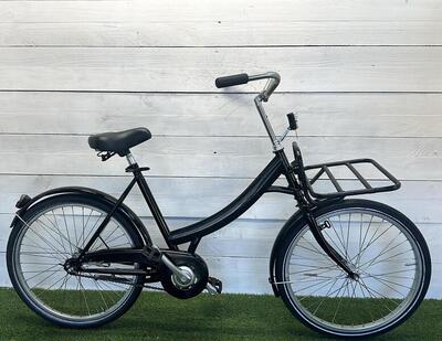 Transport stadsfiets 50 cm, zwart