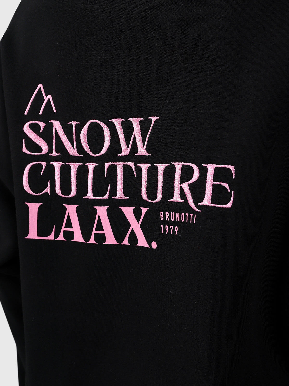 Almea Dames Sweater Snowboard Loose Fit Sweatshirt fabric Black 6/6