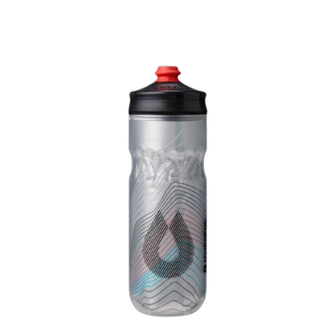 Hydrapak Polar Surge Insulated Ascent Bottle-Silver (600ml) -  1