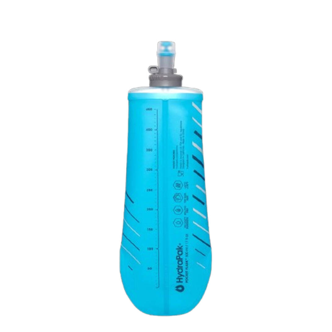 Hydrapak Pocket Flask Bottle-Blue (500ml) -  3