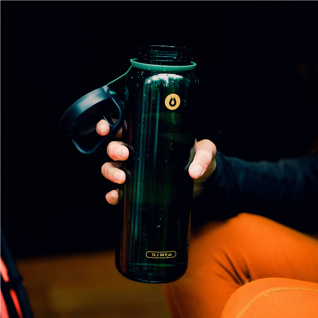 Hydrapak Recon Clip & Carry Water Bottle-Aspen Green (750ml) -  3