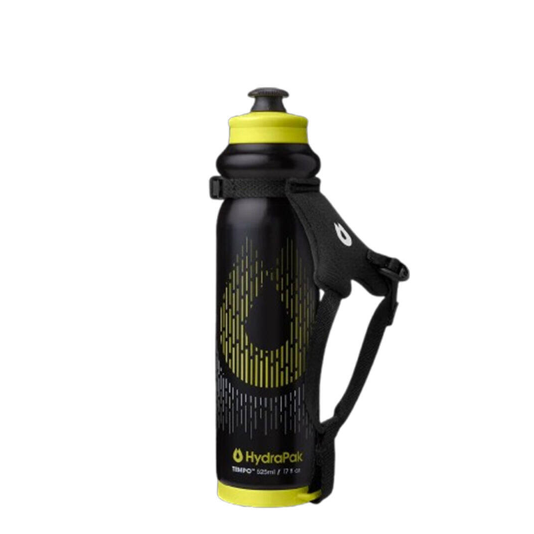 Hydrapak Tempo Pro Running Water Bottle-Black (525ml) -  1