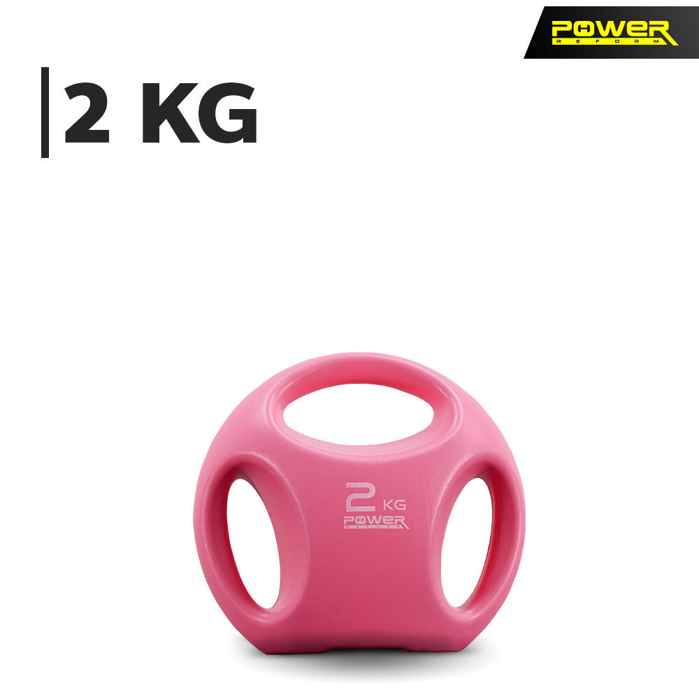Kettlebell Power Reform 2 KG. Pink.
