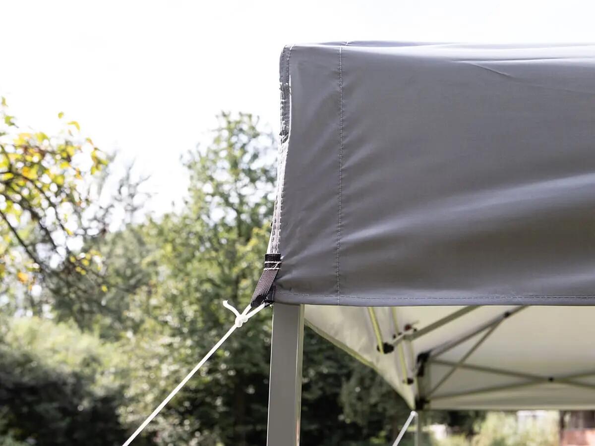Gebraucht - Faltpavillon - Solvorn 3x3m - Rahmen/Beine Stahl - SEHR GUT 6/8