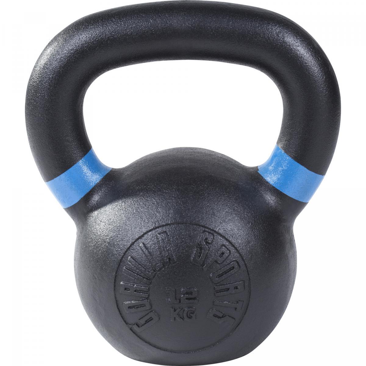 KETTLEBELL FONTE NOIR ET COULEUR | MUSCULATION | POIDS AU CHOIX DE 4KG À 32KG 3/5