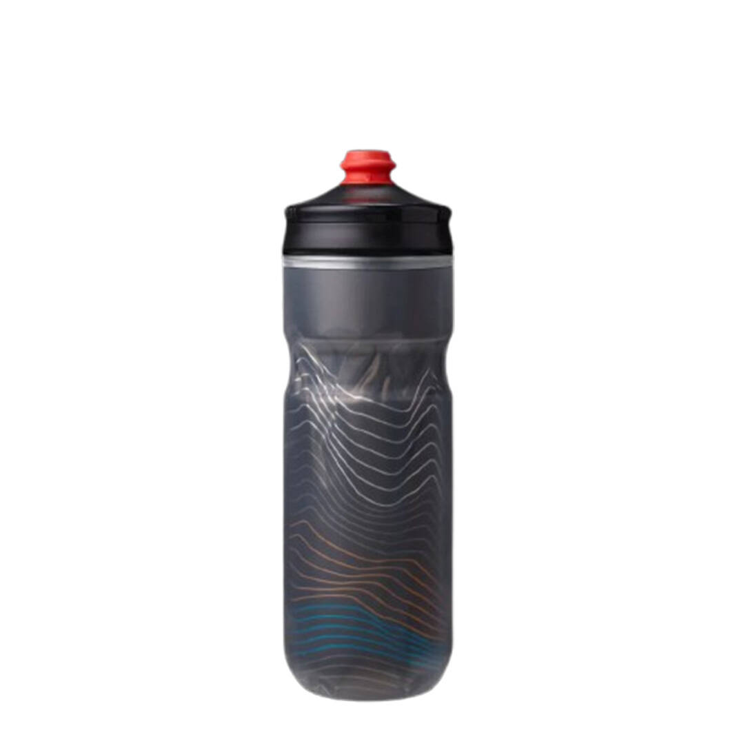 Hydrapak Polar Surge Insulated Ascent Bottle-Black (600ml) -  2