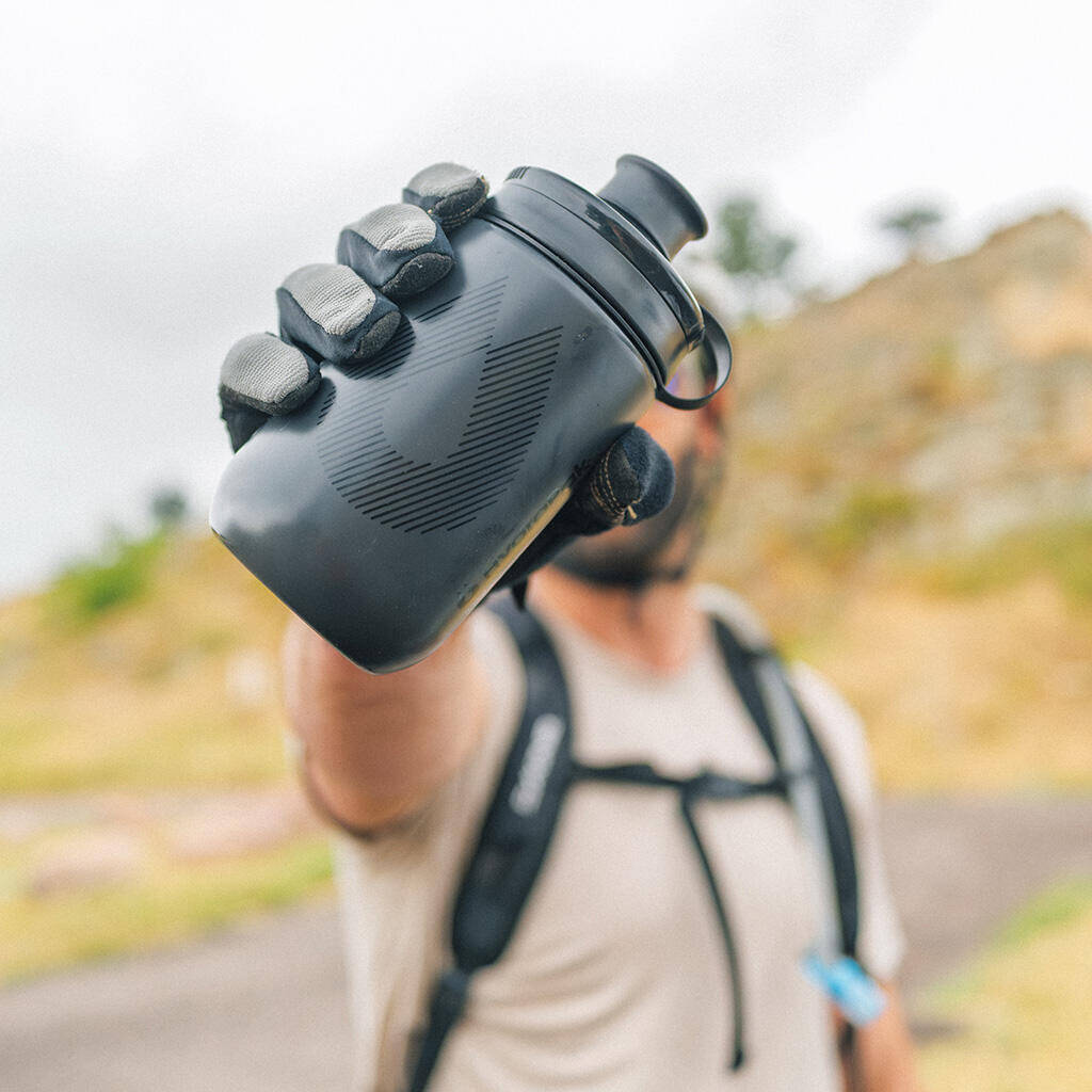 Hydrapak Breakaway Muck Bottle-Charcoal (440ml) (Pack of 2) -  5