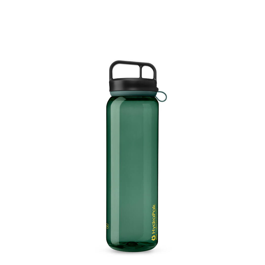 Hydrapak Recon Clip & Carry Water Bottle-Aspen Green (1 Ltr.) -  1