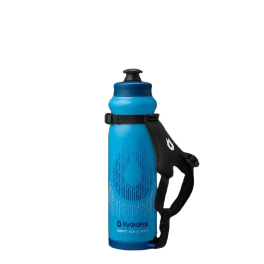 Hydrapak Tempo Pro Running Water Bottle-Blue (400ml) -  1