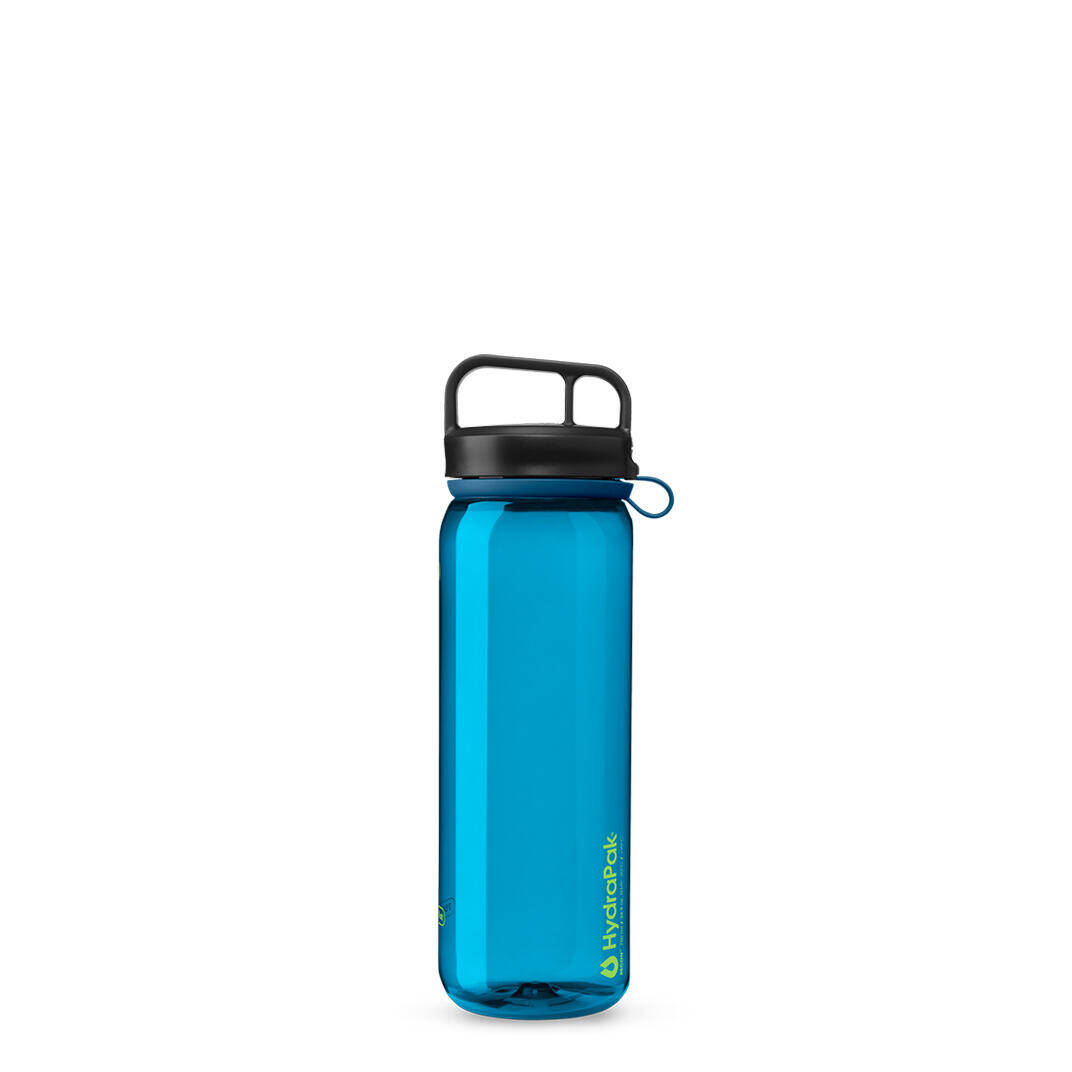 Hydrapak Recon Clip & Carry Water Bottle-Bay Blue (750ml) -  1