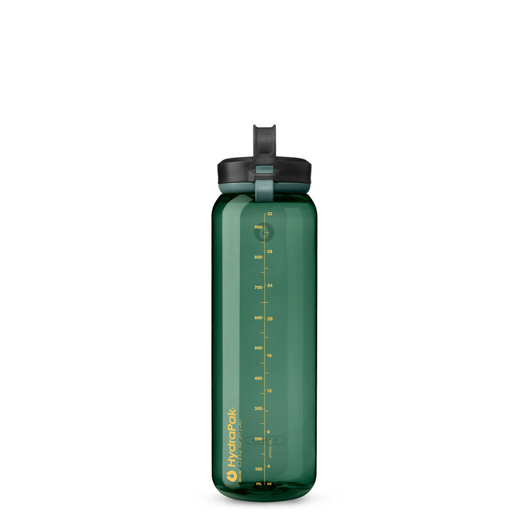 Hydrapak Recon Clip & Carry Water Bottle-Aspen Green (1 Ltr.) -  2