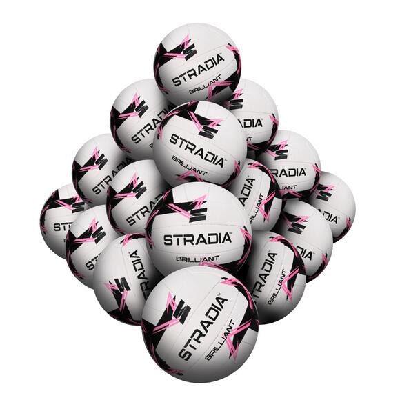 STRADIA “BRILLIANT” Netball – Size 5 – Pack of 20