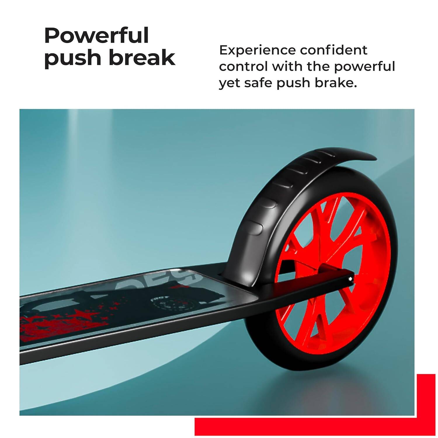 Lifelong Kick Scooter with Adjustable Height|Aluminium Frame -  4