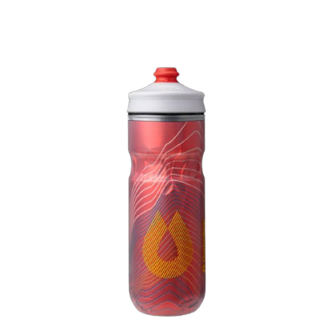 Hydrapak Polar Surge Insulated Ascent Bottle-Red (600ml) -  1