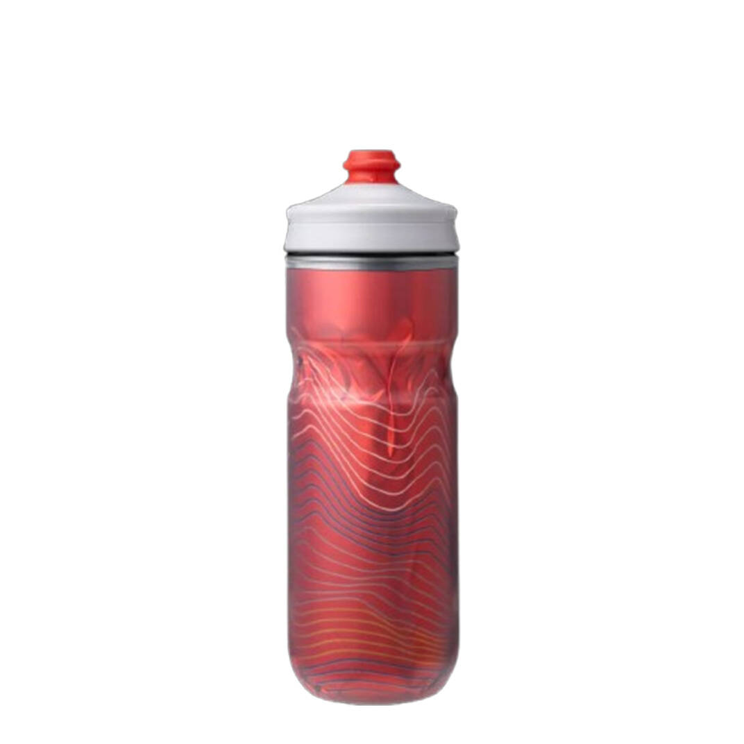 Hydrapak Polar Surge Insulated Ascent Bottle-Red (600ml) -  2