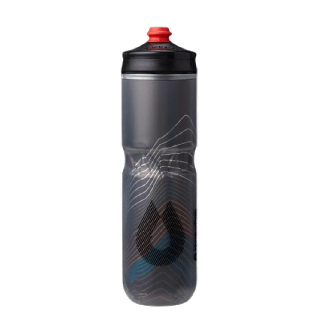 Hydrapak Polar Surge Insulated Ascent Bottle-Black (700ml)-picture-12