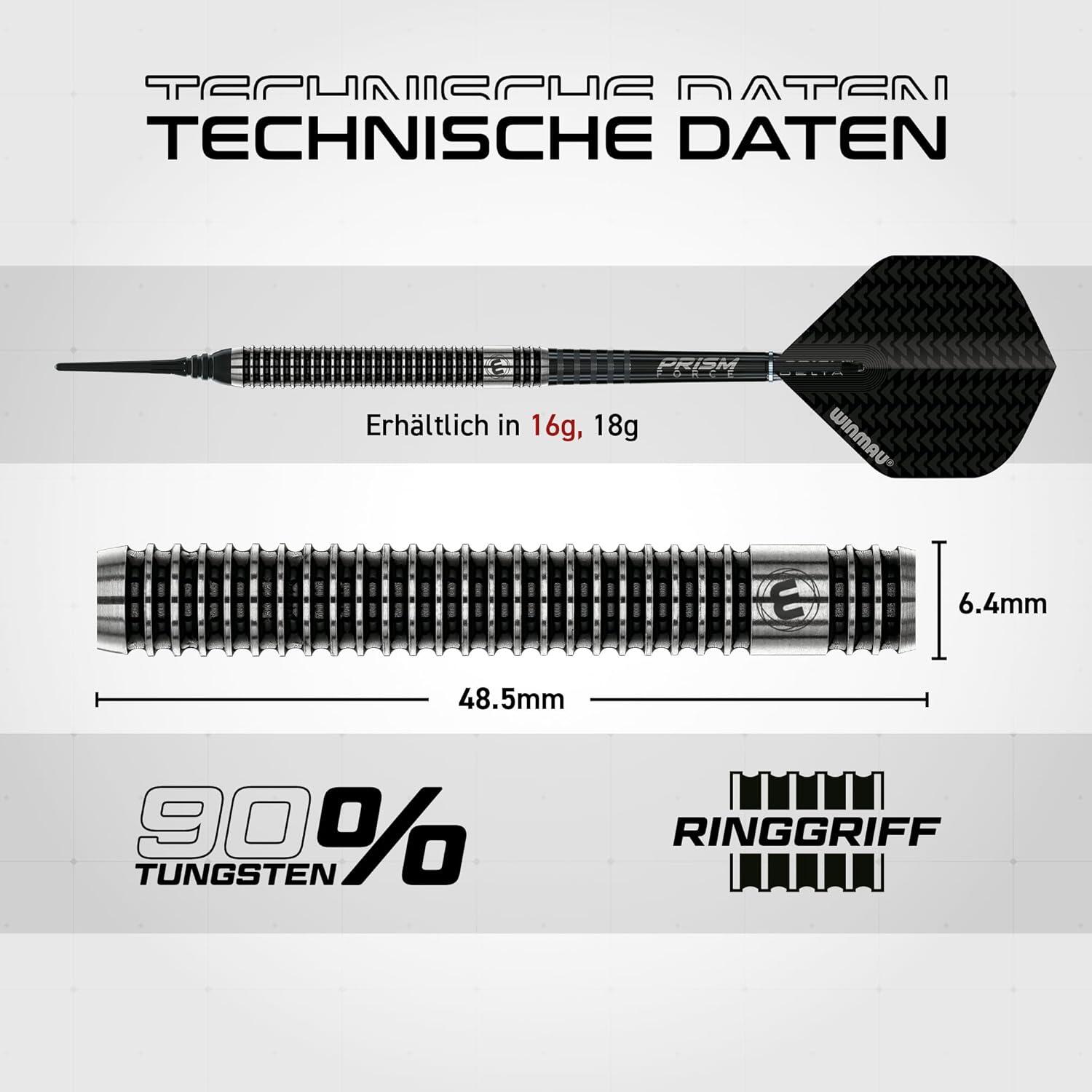 Softdarts Blackout 18 g Darts / Softdarts Unisex 3/7