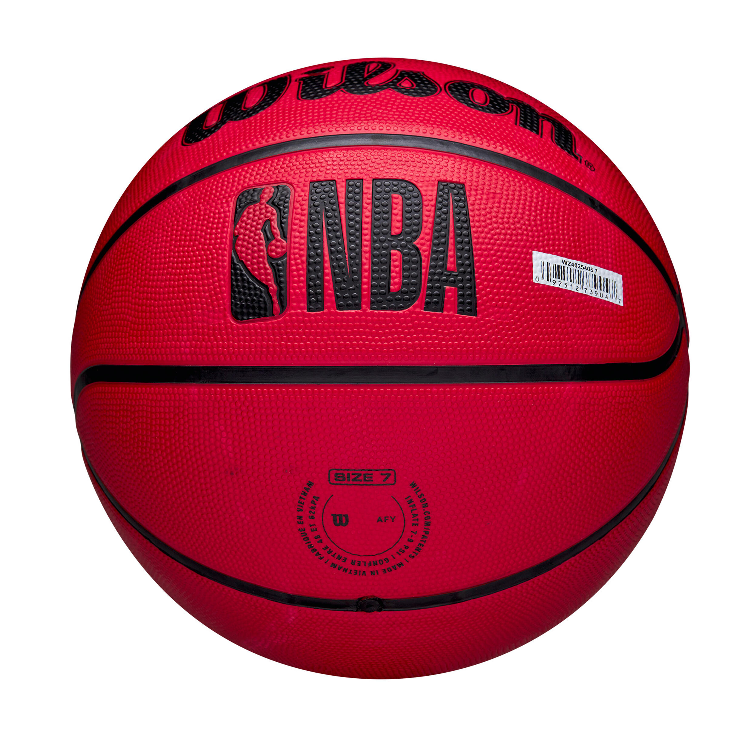 Ballon de Basketball Wilson NBA Team Tribute Solid – Chicago Bulls 7/7