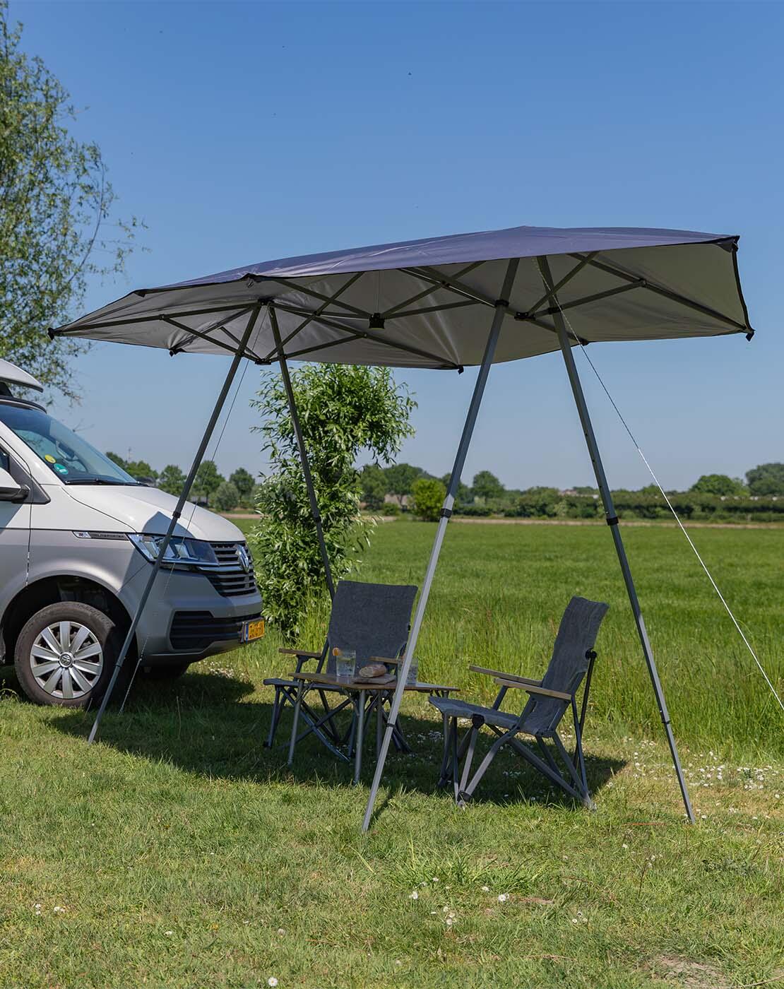 Schaduwtent Easy-Up 4,4x2,3 m 7/8
