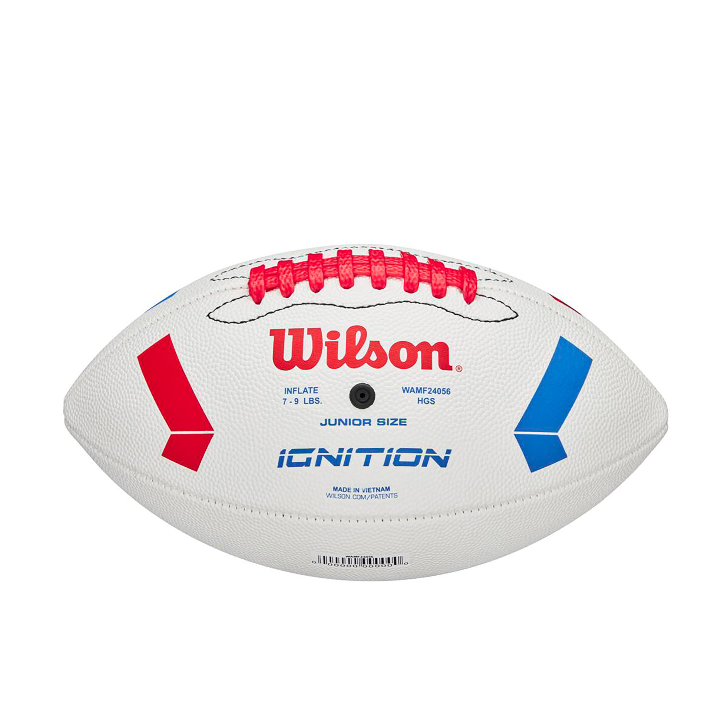 Ballon de football américain Wilson NFL IGNITION White Junior 7/7