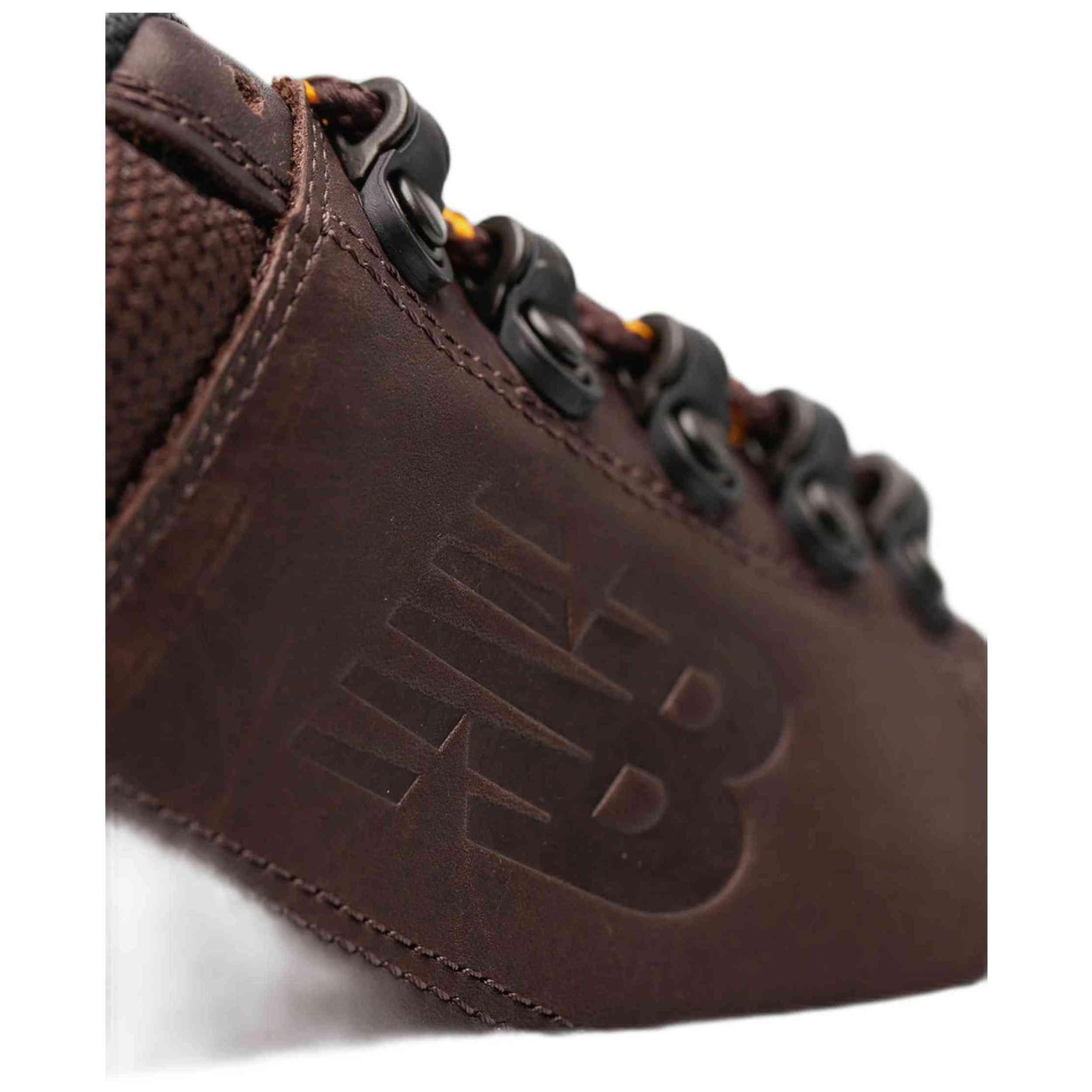 Buty na co dzień Męskie New Balance Trzewiki Skórzane Jesienne Brązowe 3/7
