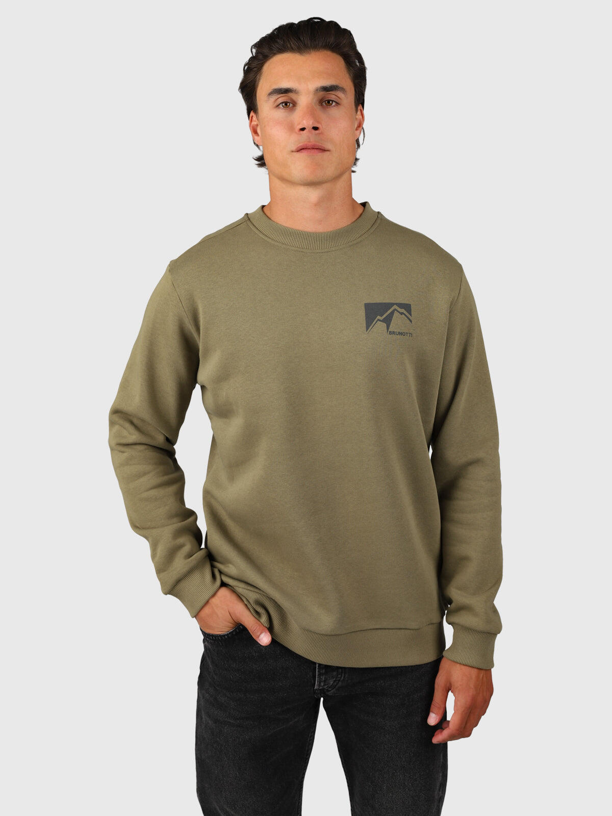 BRUNOTTI Brunotti Herren Sweatshirt Navaldor Dusky Green 4/6