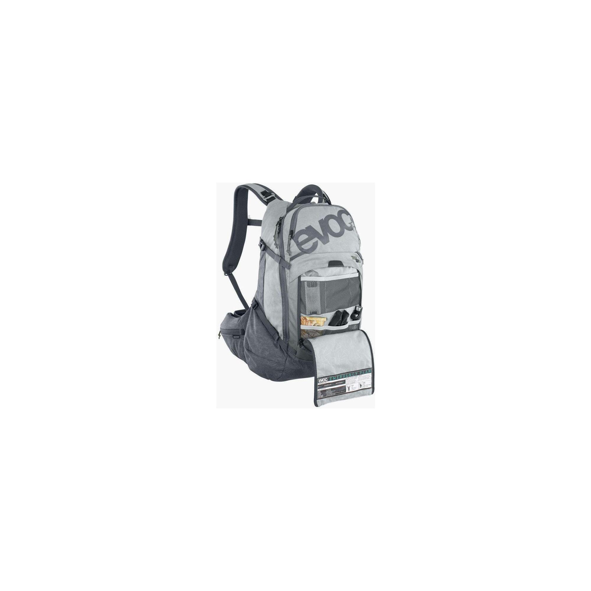 Plecak enduro Evoc Trail Pro 26 - stone/carbon grey