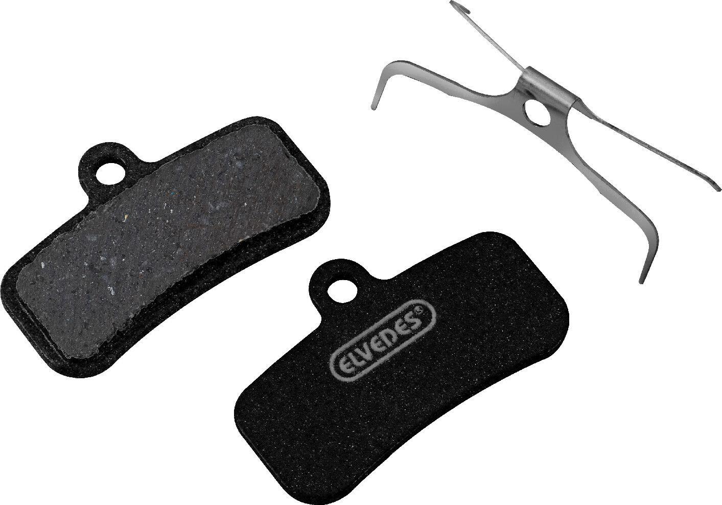 Paire de plaquettes de frein vélo métal/carboneE Elvedes Shimano BR-M810/BR-M640 1/6