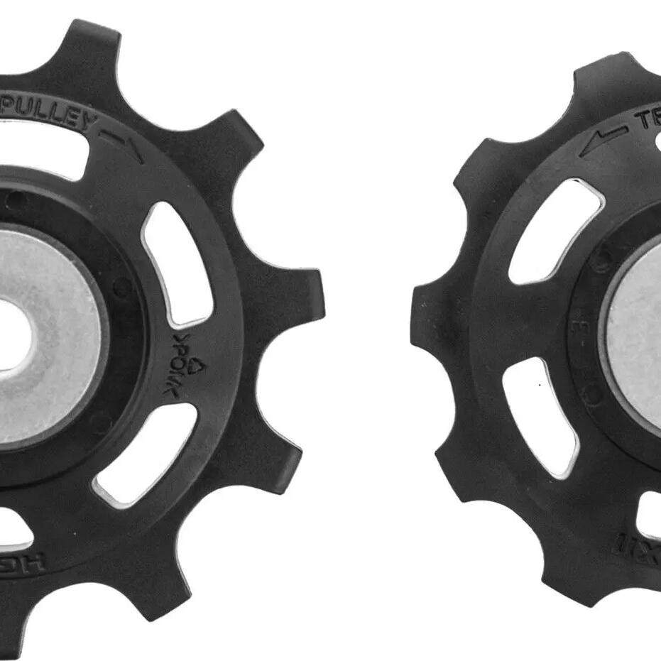 Pair of Shimano XTR RD-M9000 11S Black Rollers