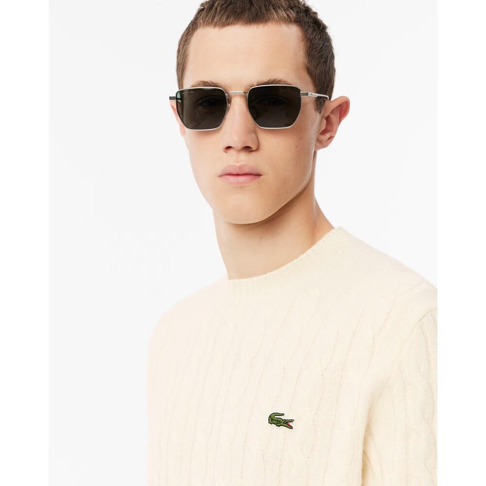Sudaderas Hombre Lacoste Ah2924 Sweater Blanco 4/6