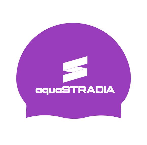 aquaSTRADIA Monochrome Flat Cap ( CAP 102-B: Purple Colour, Kids & Adults Size)
