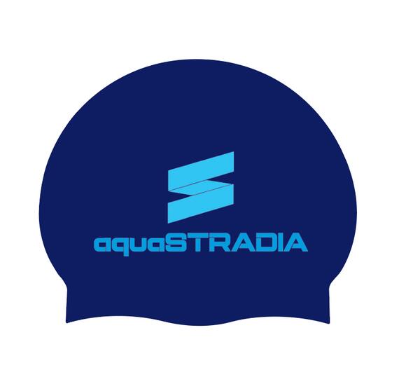 aquaSTRADIA Monochrome Flat Cap ( CAP 101-B: Blue Colour, Kids Size)