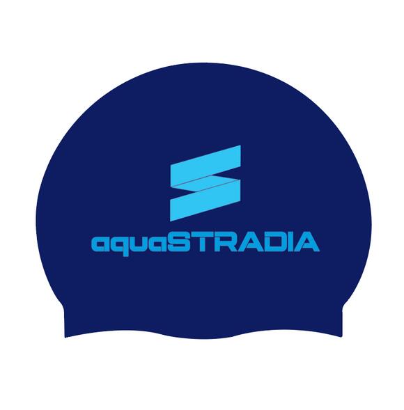aquaSTRADIA Monochrome Flat Cap ( CAP 101-B: Blue Colour, Kids & Adults Size)