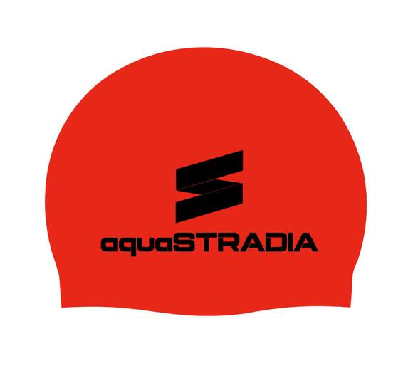 aquaSTRADIA Seamless Cap (CAP-111-I: Red Colour, Kids & Adults size)