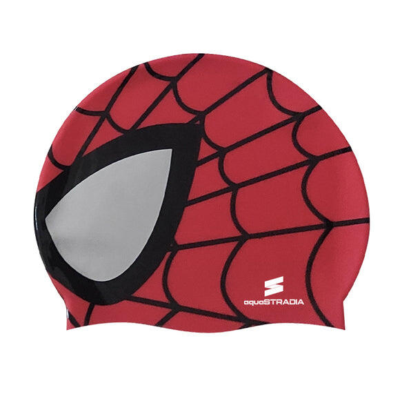 aquaSTRADIA Silk Screen Printing Cap - CAP-109-A (Red Spiderman): Kids Size